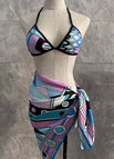 bikini with scarf53 / M