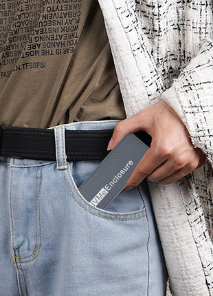 20Gbps M.2 NVME Enclosure USB 3.2 GEN 2X2 Type C NVME SSD Enclosure for 2230/2242/2260/2280 NVME SSD M/ B +M Key External Case - Riparo82