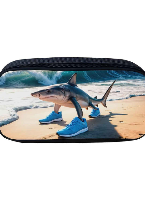 Regalo creativo per il ritorno a scuola! Custodia per matite con la leggendaria bestia Shanhaijing Tung Tung Tung, stampata in nylon ultra-chiaro, design essenziale per gli studenti delle scuole medie.