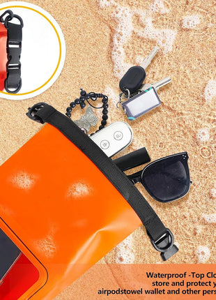 2L Dry Bag Touch Screen Waterproof Bags For Trekking Drifting Rafting Surfing kayak Outdoor Sports Bags .-zmt - Riparo82