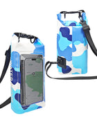 2L Dry Bag Touch Screen Waterproof Bags For Trekking Drifting Rafting Surfing kayak Outdoor Sports Bags .-zmt - Riparo82