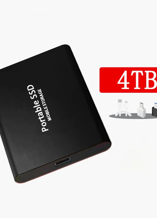 2TB External Hard Drive Pendrive USB 3.1 Notebook Mobile Solid State SSD Nmve M2 Mini Hard Disk Portable SSD Sata 1TB For Laptop - Riparo82