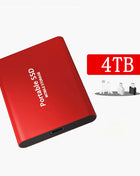 2TB External Hard Drive Pendrive USB 3.1 Notebook Mobile Solid State SSD Nmve M2 Mini Hard Disk Portable SSD Sata 1TB For Laptop - Riparo82