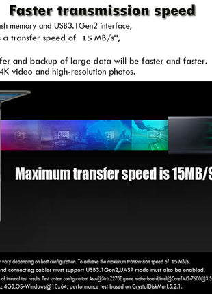 2TB External Hard Drive Pendrive USB 3.1 Notebook Mobile Solid State SSD Nmve M2 Mini Hard Disk Portable SSD Sata 1TB For Laptop - Riparo82