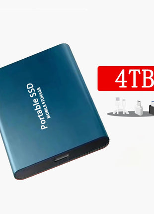 2TB External Hard Drive Pendrive USB 3.1 Notebook Mobile Solid State SSD Nmve M2 Mini Hard Disk Portable SSD Sata 1TB For Laptop - Riparo82