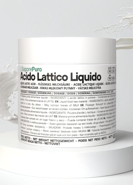 Acido Lattico Liquido Alimentare | SaporePuro