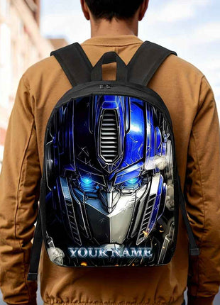 Borsa da viaggio, borsa da bagaglio 3 pezzi Transformers Set zaino a spalla doppia borsa a spalla grande ape Optimus Prime astuccio per matite stampa alla moda borsa a tracolla leggera personalizzata apertura regalo di laurea regalo di compleanno regalo d