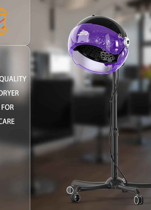 Standing Hair Dryer 1875W Professional Ionic Hooded Hair Dryer