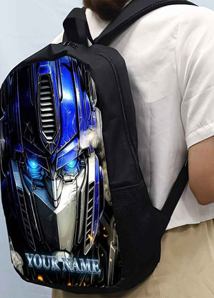 Borsa da viaggio, borsa da bagaglio 3 pezzi Transformers Set zaino a spalla doppia borsa a spalla grande ape Optimus Prime astuccio per matite stampa alla moda borsa a tracolla leggera personalizzata apertura regalo di laurea regalo di compleanno regalo d