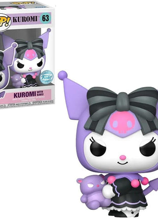 Funko Pop ! Animation Sanrio - (63) Kuromi With Baku Special Edition 9cm