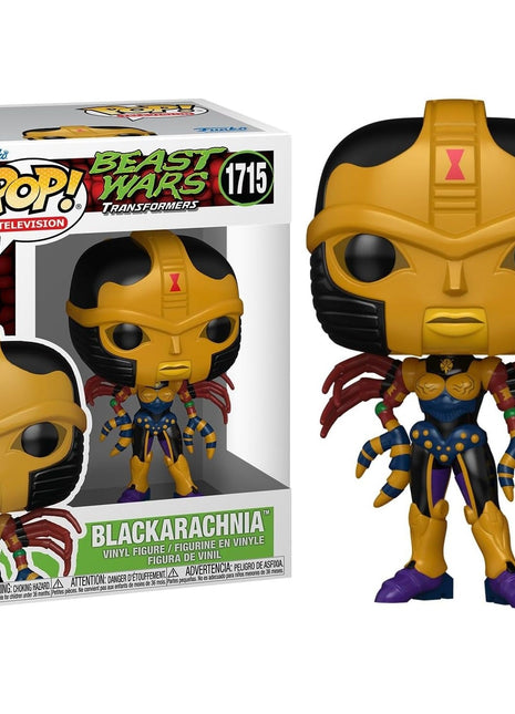 Funko Pop ! Television Beast Wars Transformers - Blackarachnia (1715) Vinyl Figure 9cm