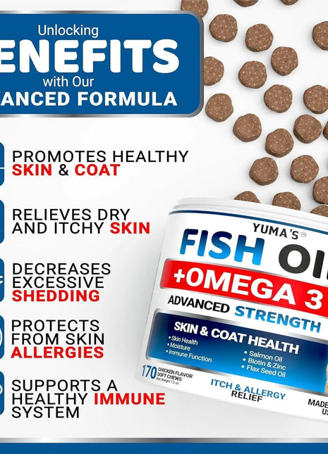 Omega 3 Olio di Pesce per Cani 2 Pack - Pelle Sana Pelo Lucido Anti Prurito - riparo82