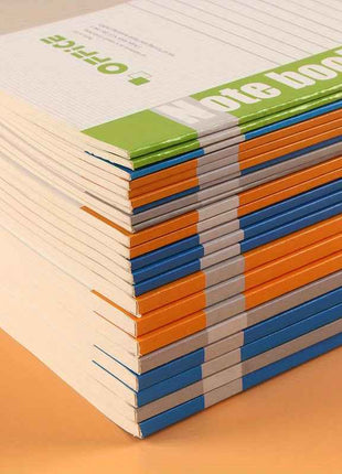 20/30 pezzi di quaderni A5, 30/58 pagine ciascuno, colori assortiti, design semplice con pagine quadrate per studenti, scuola e ufficio, quaderni carini per la scuola