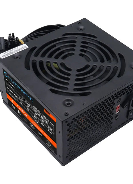 700W PC PSU Power Supply unit Black Gaming Quiet 120mm  Fan 24pin 12V ATX Desktop computer Power Supply for BTC - Riparo82