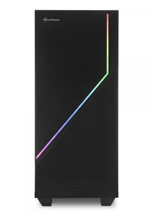 SHARKOON CASE RGB FLOW, ATX, 7 SLOTS EXPANSION, 2 USB 3.0, 1 USB 2.0DRIVE BAY DA 2,5"/3,5" [RGB FLOW]