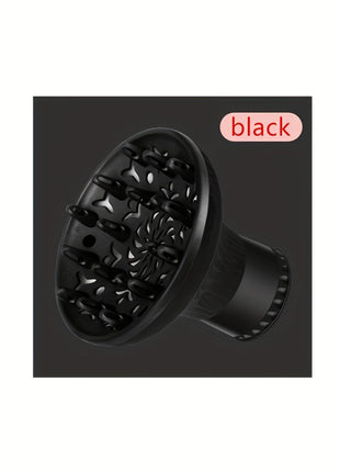 Universal 3.8-6cm Diameter Windshield Hair Dryer Attachment for Curl Enhancing - Professional Styling Tool for Textured Hair with Unscented Curly Hair Diffuser - Riparo82