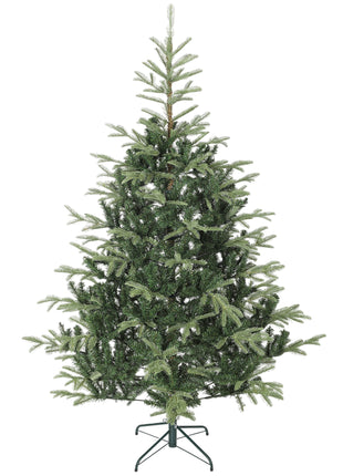 Homcom Albero di Natale Artificiale 180 Cm, Albero di Natale con 772 Rami Densi e Supporto in Metallo Pieghevole, Facile Assemblaggio, Coppia