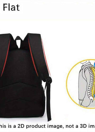 3pcs Zaino Grizzly & The Lemmings in Nylon Leggero e Capiente con Borsa Pranzo e Astuccio, Ideale per Scuola, Viaggi o Pendolarismo, Regalo Perfetto per Compleanno o Feste, Zaino da Viaggio