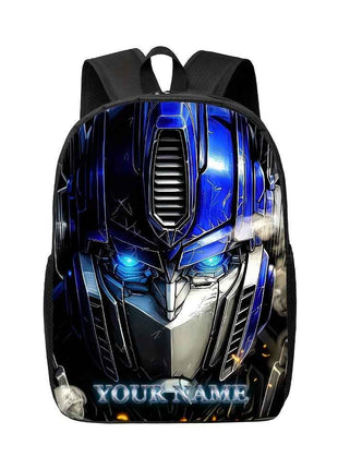 Borsa da viaggio, borsa da bagaglio 3 pezzi Transformers Set zaino a spalla doppia borsa a spalla grande ape Optimus Prime astuccio per matite stampa alla moda borsa a tracolla leggera personalizzata apertura regalo di laurea regalo di compleanno regalo d