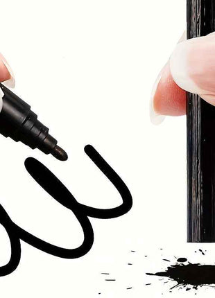 100 pezzi di pennarelli impermeabili, 2 mm, adatti per carta, metallo, vetro, ecc., ritorno a scuola, forniture per lo studio, colori scolastici, pennarelli, cancelleria, penne per scrivere, pennarelli colorati.