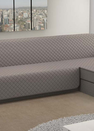 Irge Adatto Copridivano Con Penisola 2 Posti Cm 200 3 Posti Cm 250 4 Posti Cm 300 Unito Trapuntato Colori Assortiti