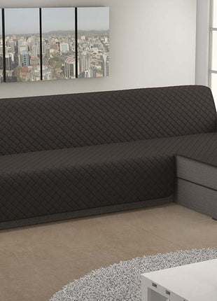 Irge Adatto Copridivano Con Penisola 2 Posti Cm 200 3 Posti Cm 250 4 Posti Cm 300 Unito Trapuntato Colori Assortiti