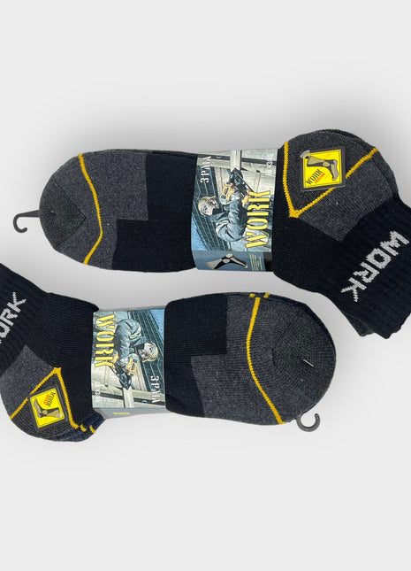 Sneakers Fantasmino Spugna Confezione Da 3 Paia Uomo Sport/lavoro