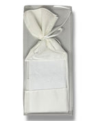 Nancy Baby - Camicina In Sacchetto Ricamo Buona Fortuna Senza Manica In Puro Cotone  Art. 32