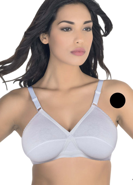 Reggiseno In Cotone Con Spalline Rinforzate Coppa B  Giuliaaris