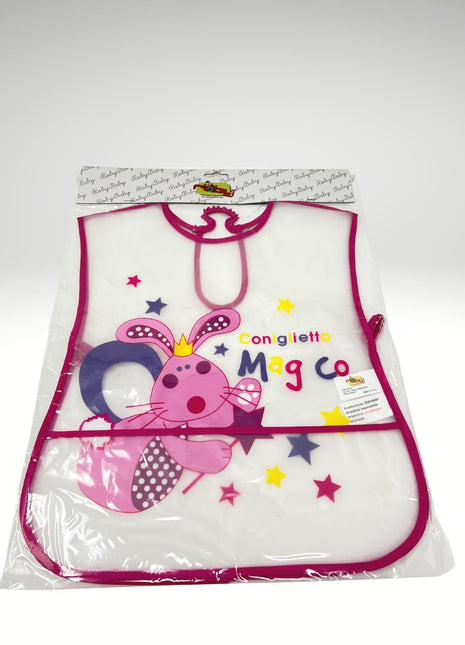 Roby Bavetta Grembiulino Salvamacchia In Pvc Smanicato Stampe Assortite Maschietto/femminuccia Art. B2210