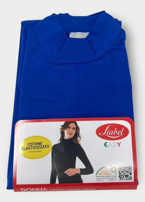 Liabel - Lupetto Donna In Cotone Elasticizzato Vestibilita' Slim