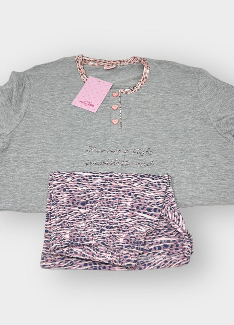 Mitico By Irge - Pigiama Ragazza Mezza Manica Corto  Art.sd53