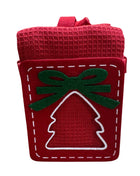 Irge Natale - Borsetta Con 3 Pezzi Strofinacci Natalizi  Art. Irn82