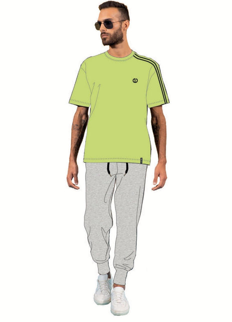 Irge - Tuta Uomo Mezza Manica Pantalone Lungo French Terry   Gcm75