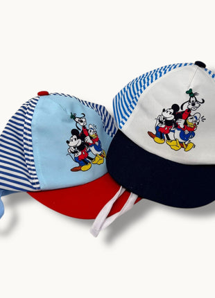 Ellepi Disney  Cappello Con Visiera Neonato In Puro Cotone Con Personaggi Disney Art. Wh0810