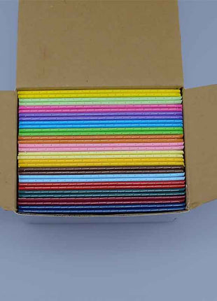 Set di Quaderni Tascabili A6 Arcobaleno da 32 Pezzi - Copertina Rigida Premium, Essenziali per l'Ufficio Quotidiano