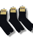 Stylosa Donna Idea Regalo 3paia Calza Corta Donna In Cotone Tinta Unita Art. N300