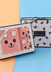 Gift Box Bear Head Pink / 140X70and35X75