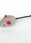 Light Gray Rose Red / Mouse 10x25cm