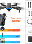Obstacle avoidance black / 4K dual WIFI single battery