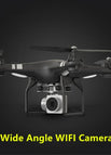 Black wide angle cam