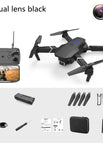 Black / 4K dual lens / 1 battery