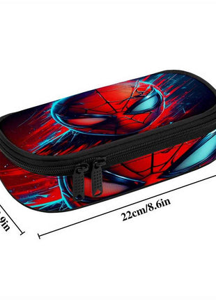 Portapenne Marvel Spider-Man, Astuccio Multistrato Capiente e Leggero con Cerniera, Organizzatore per Materiale Scolastico Resistente, Idea Regalo Compleanno