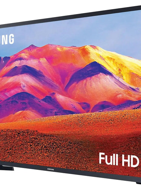 Samsung TV UE32T5372CDXZT Full HD, Smart TV 32 "HDR, Purcolor, WiFi, Slim Design, Integrated with Bixby and Alexa Compatible with Google Assistant, Black 2020 [Energy Efficiency Class F] - Riparo82
