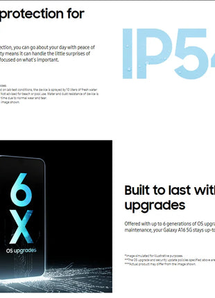 Samsung Galaxy A16 4G Smartphone Android 4GB 128GB MTK 6.7 "90Hz Display Super AMOLED Fotocamera 50MP Batteria 5000 mAh NFC - riparo82