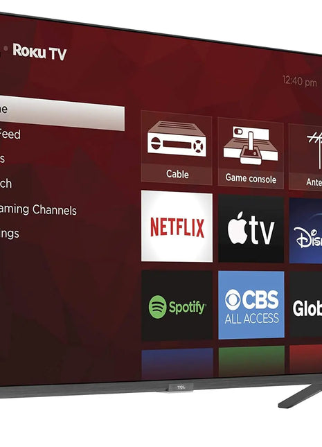 BEST SALES TCL 55 6-Series 4K UHD Dolby Vision HDR QLED Roku Smart TV - 55R635-CA - Riparo82