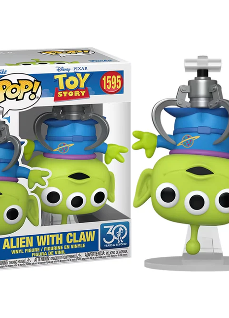 Funko Pop ! Disney Pixar - Toy Story - (1595) Alien With Claw Vinyl Figure 10cm Statuetta