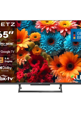 Metz Mqf7500Z Tv Qled Pro Google Tv |   120Hz Hsr, Memc, Eyecare 5.0, Hdr10+, Dolby Vision, Dolby Atmos, Voice Control - Riparo82