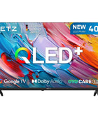 Metz Mqf7000Z Smart Hd Qled Google Tv |   Eyecare 3.0, Hdr10, Dolby Audio, Bluetooth Remote, Borderless Frame, Black - Riparo82