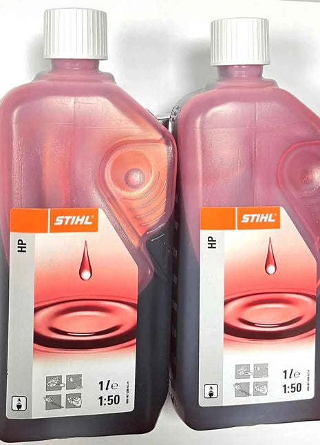 STIHL oil for 2T engines. Pack of 2 liters. Stihl HP mineral oil is for 2-stroke engines that allows to be mixed with all fuels and used in tools of this brand: chainsaws,